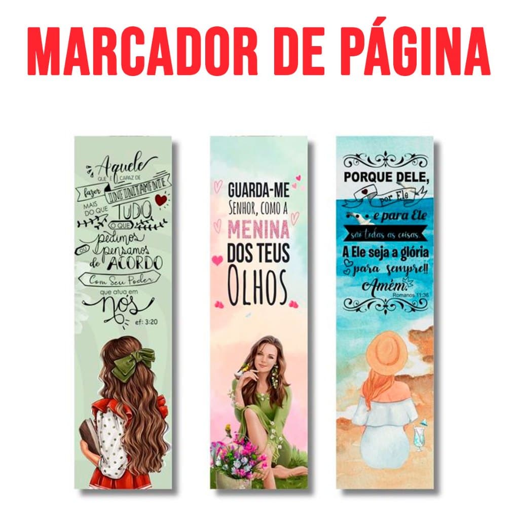30 Marcadores de Página Personalizados