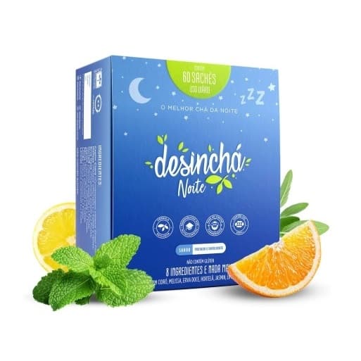 Desinchá Noite 60 Sachês 100% Original