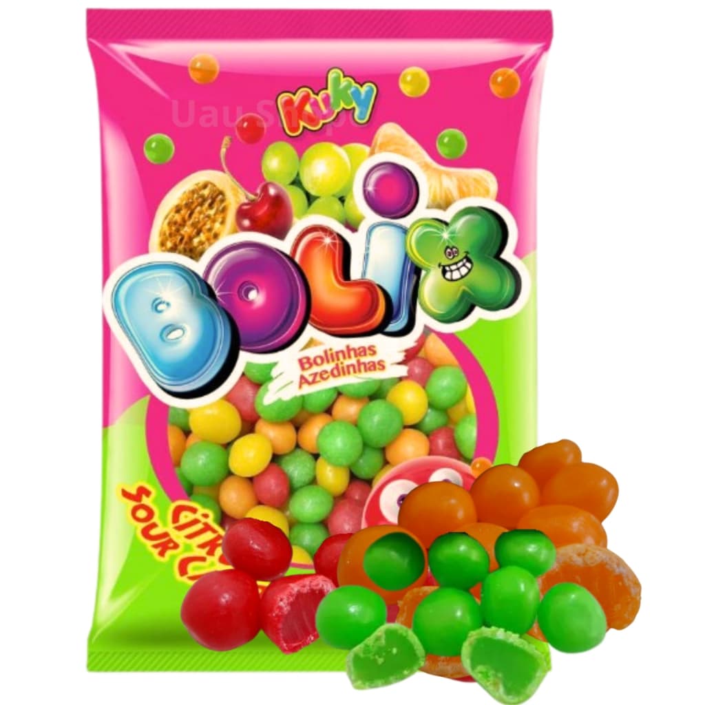 Bala De Goma Azedinha Bolix 500g - Kuky Escolha O Sabor