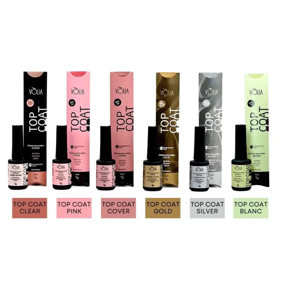 Top Coat Sache Refil 9g - Vólia