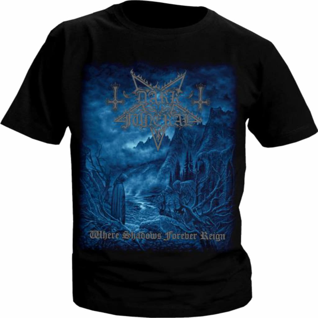 Camiseta Dark Funeral - Where Shadows Forever Reign
