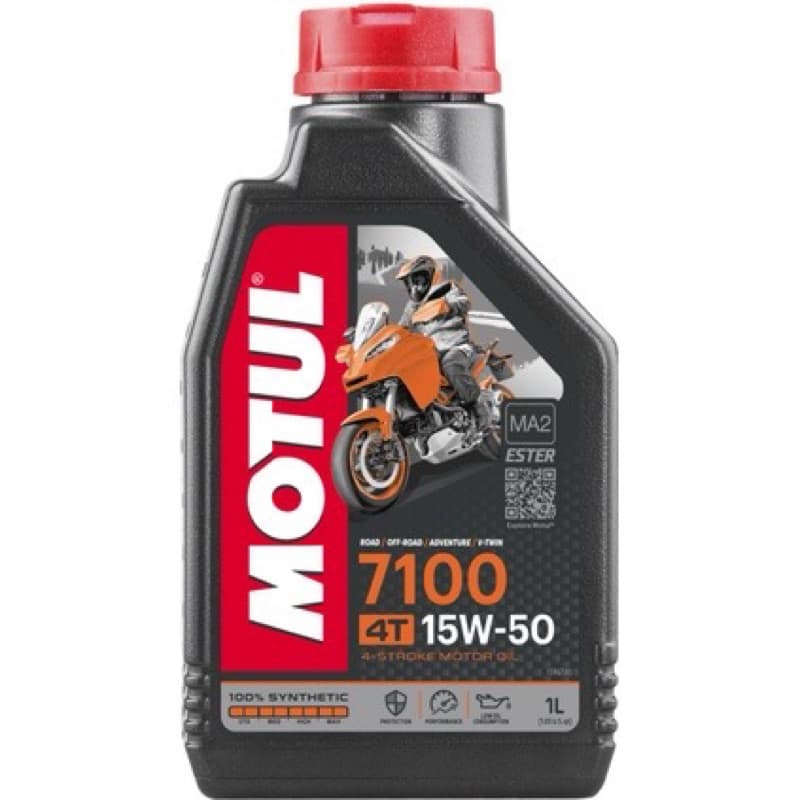 Óleo Motul 7100 15w50 4t 100% Sintético 1l oleo para motor BMW / TIGER MOTOR