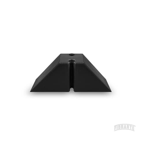 Calço Para Telha Trapezoidal T40 2 Furos Preto - 200 Pçs