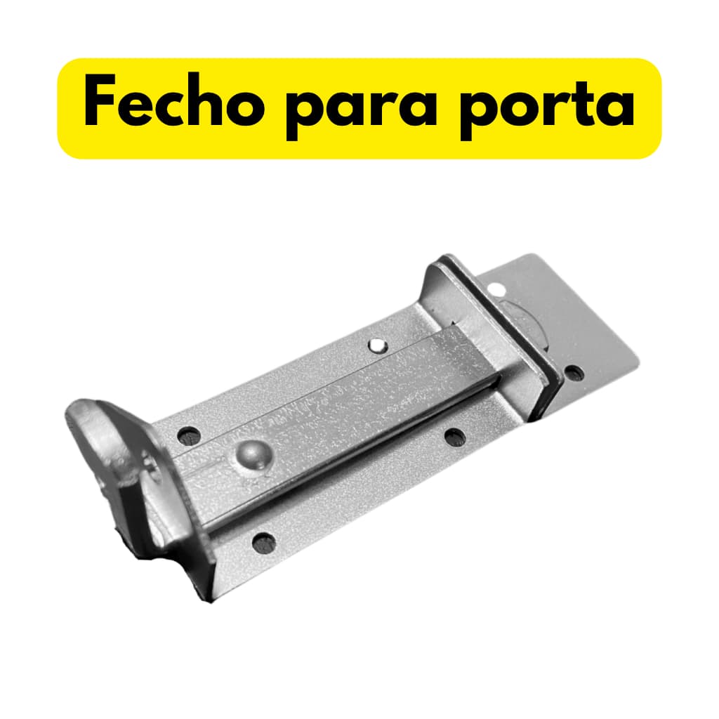 Fecho Para Porta com Entrada de Cadeado Nº1 Em Aço