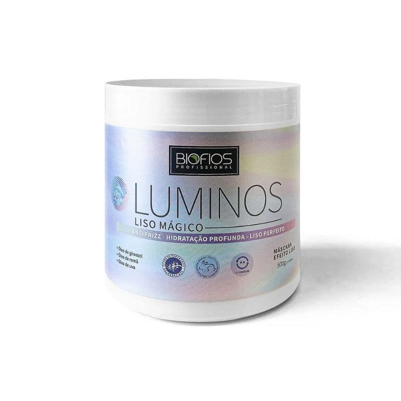 Hidratação Profunda Pós Progressiva Prolonga o Resultado do Liso Pós Progressiva 500g Luminos