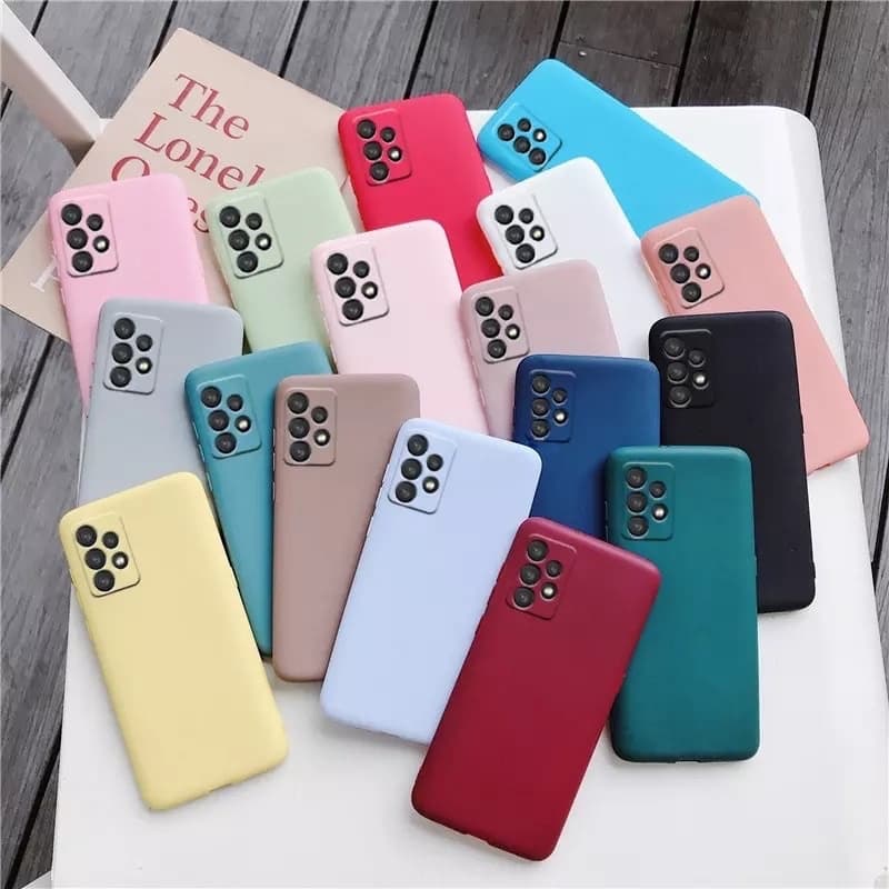 Capa Case Capinha Silicone Aveludada Samsung A35
