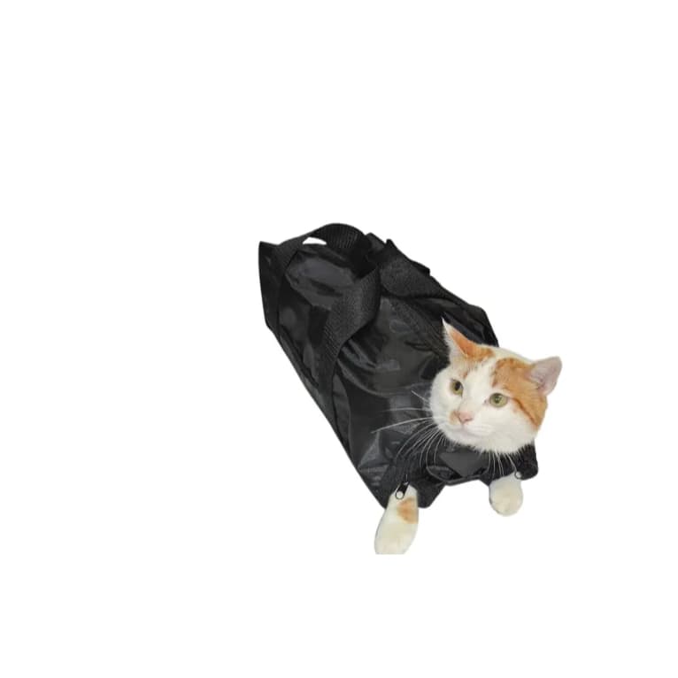 Bolsa De Contenção Para Gato Corte De Unha Limpeza Vacina Medicamento