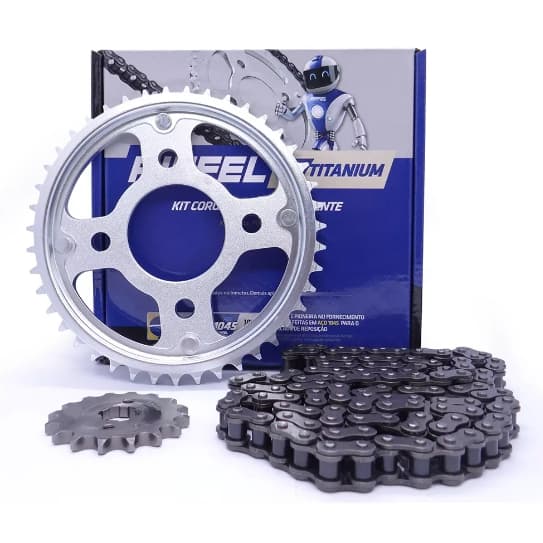 KIT RELAÇÃO TITAN 160/FAN 160/START 160/CARGO 160 16-26 - RIFFEL