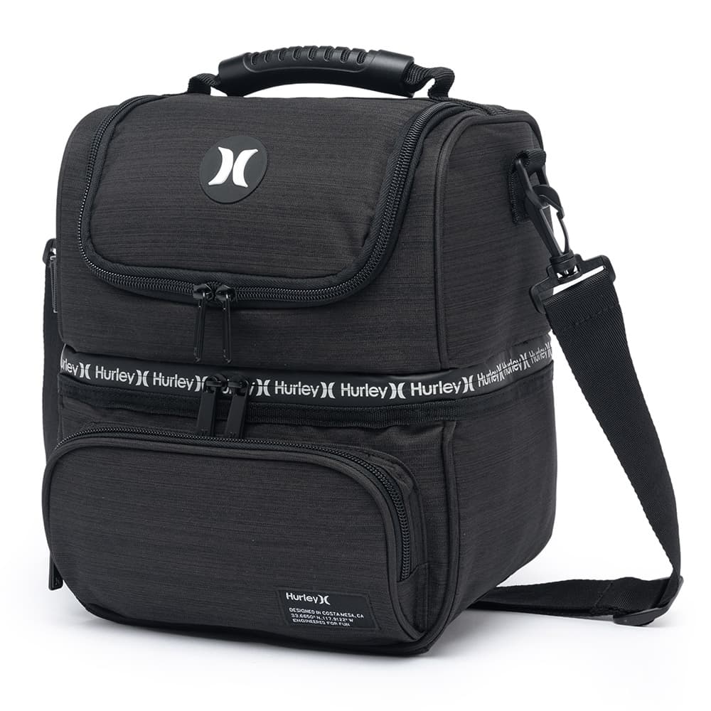Lancheira Hurley Bolsa Térmica Marmita Fitness Academia Lanche Espaçosa Resistente