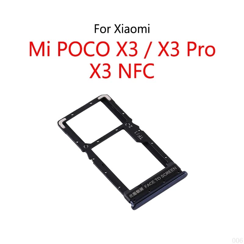 Gaveta Porta Chip Bandeja SIM Card Slot Compatível De POCO X3.X3Pro
