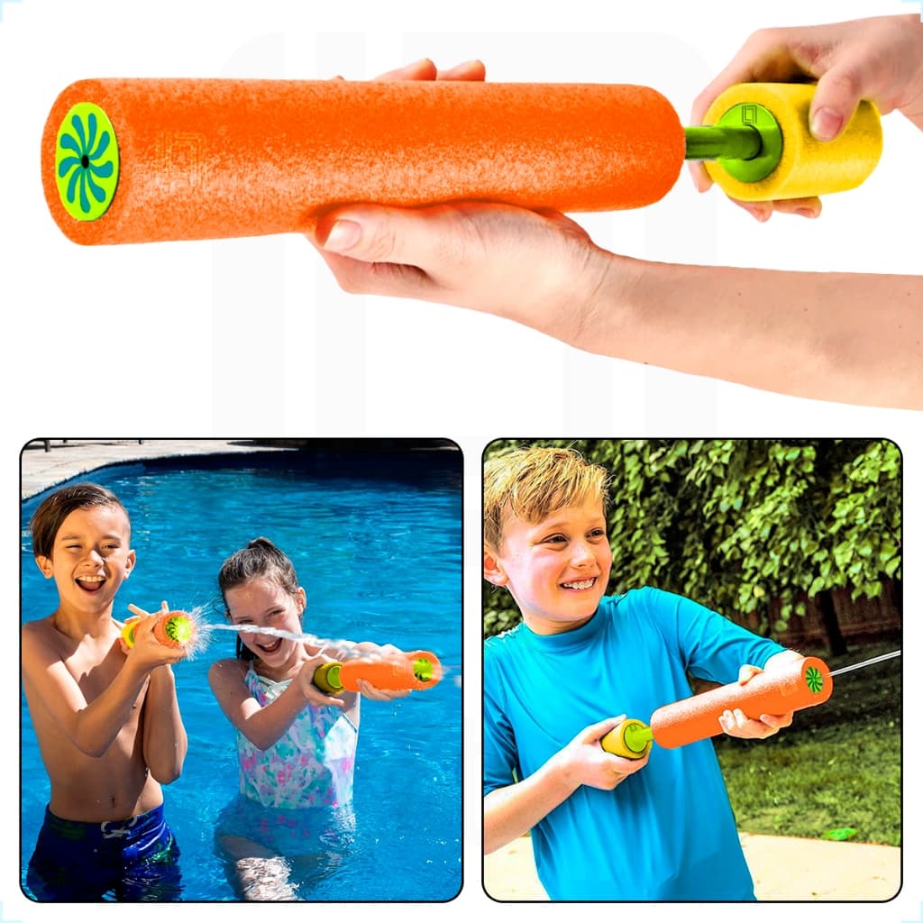 Lança Água brinquedo Infantil Colorido Para Brincar na Piscina E Praia Não Afunda