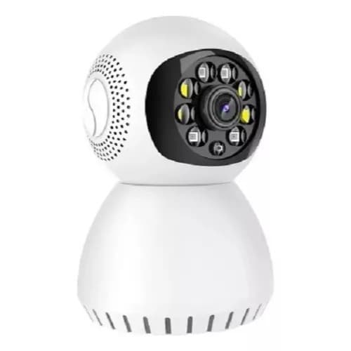 Câmera de segurança IP interna Wifi P2p 1080 com áudio branco SEISA