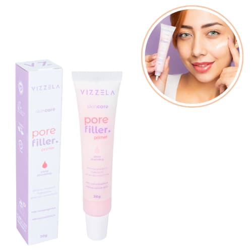 Primer Facial Efeito Photoshop Pore Filler Vizzela