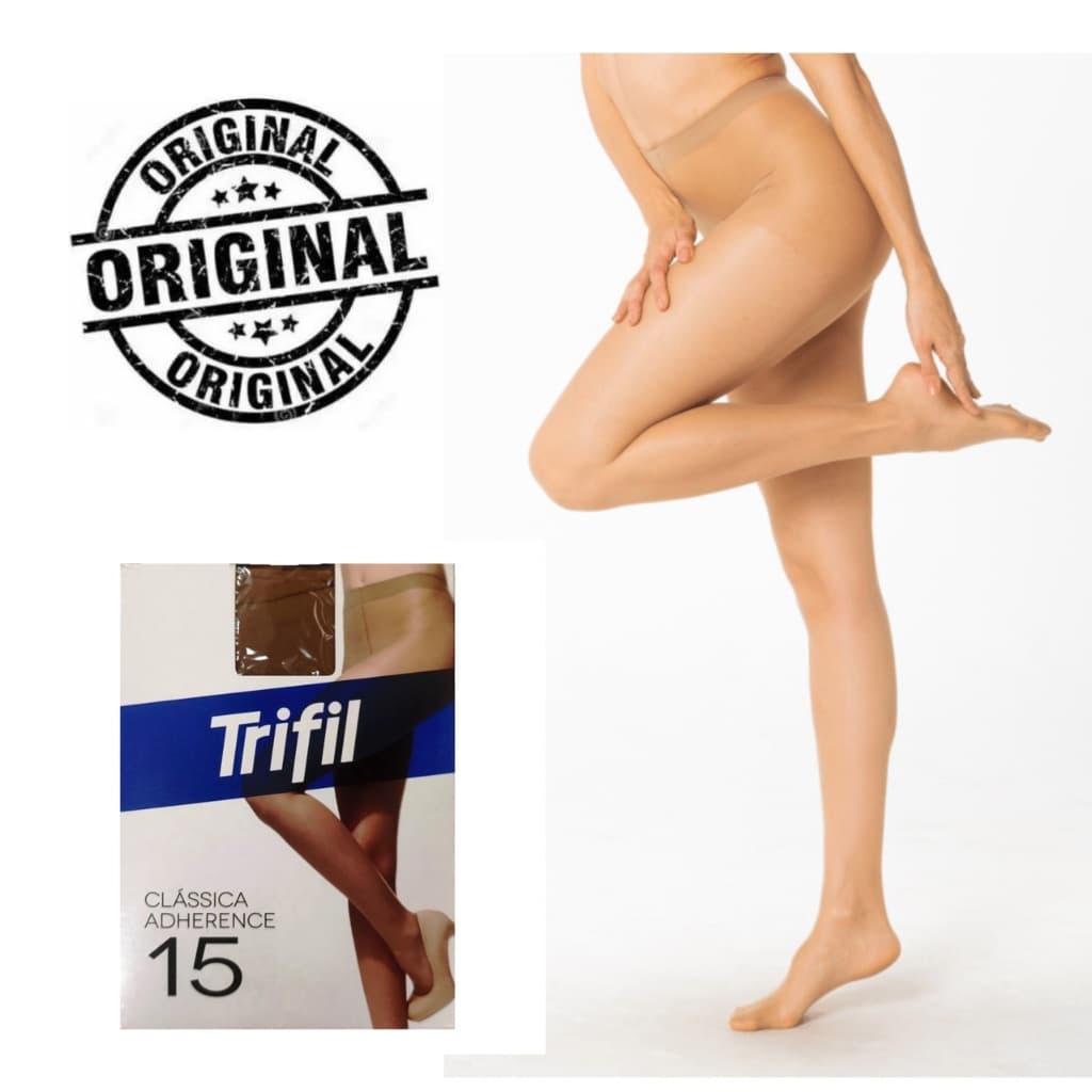 Meia Calça Fio 15 Adherence Com Elastano W6394