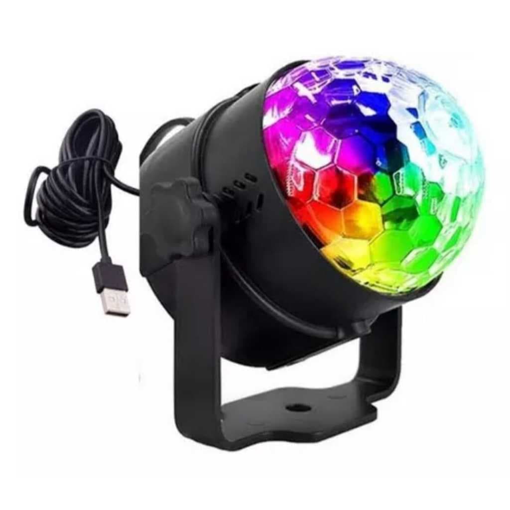 Globo Luz Led Iluminação Festa Projetor Jogo de Luz Mágica De Led Com Efeito De Palco