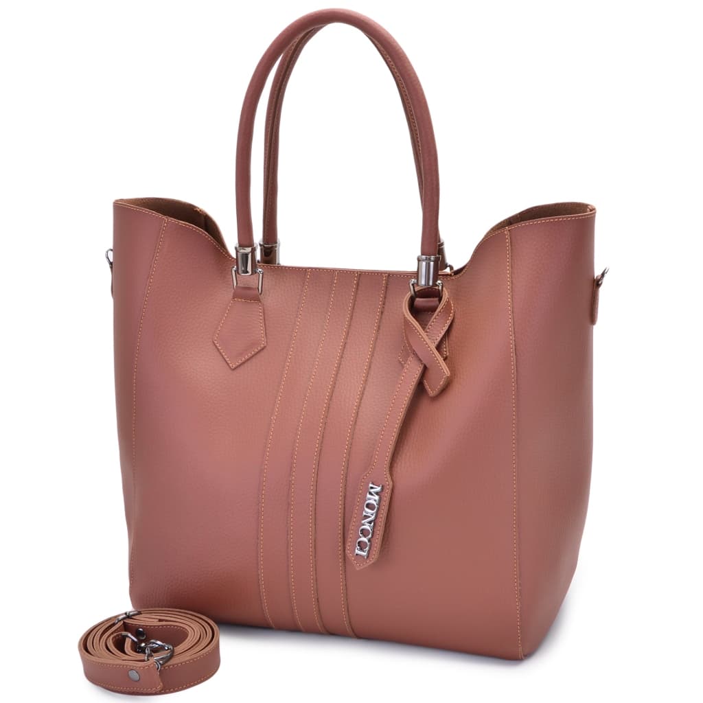 Bolsa feminina Moncci saco grande alça transversal alças reforçadas preto caramelo verde militar bege faculdade trabalho