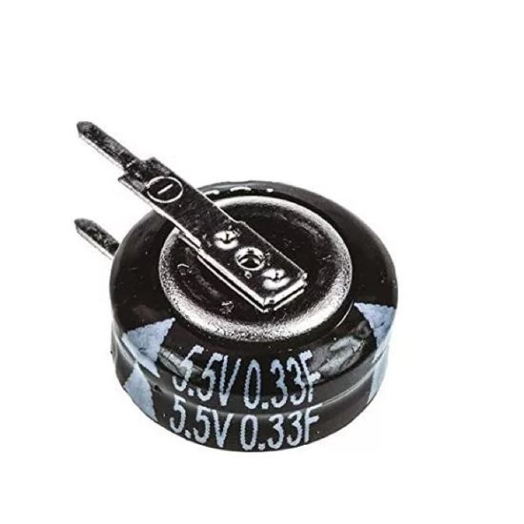 01 Capacitor Tipo Bateria Super Kap 0.33f 5.5v - Nec Tokin