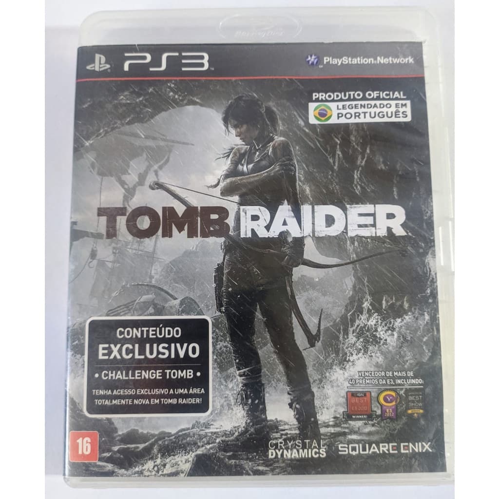 Tomb Raider Mídia Física Ps3 - Pronta Entrega
