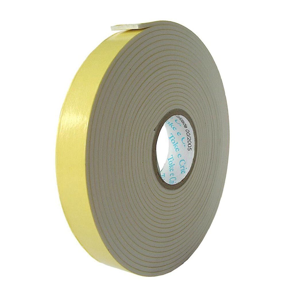 Fita Banana Dupla Face De Espuma 19mm X 5,5m Artesanato Uso Geral