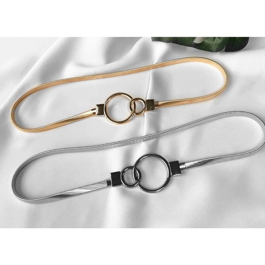 Cinto Feminino Metal Elástico Modelo