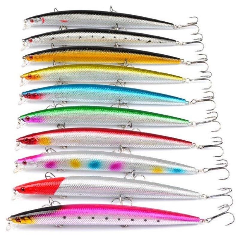 ISCA ARTIFICIAL MEIA ÁGUA 18CM 26GR E 3 GARATEIAS PARA TUCUNARÉ /TRAÍRA /DOURADO /CACHORRA /PIRARUCU