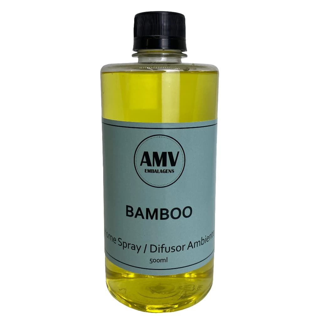 Liquido Aromatizador de Ambiente - Refil 500ml para Aromatizador de Varetas - Bamboo
