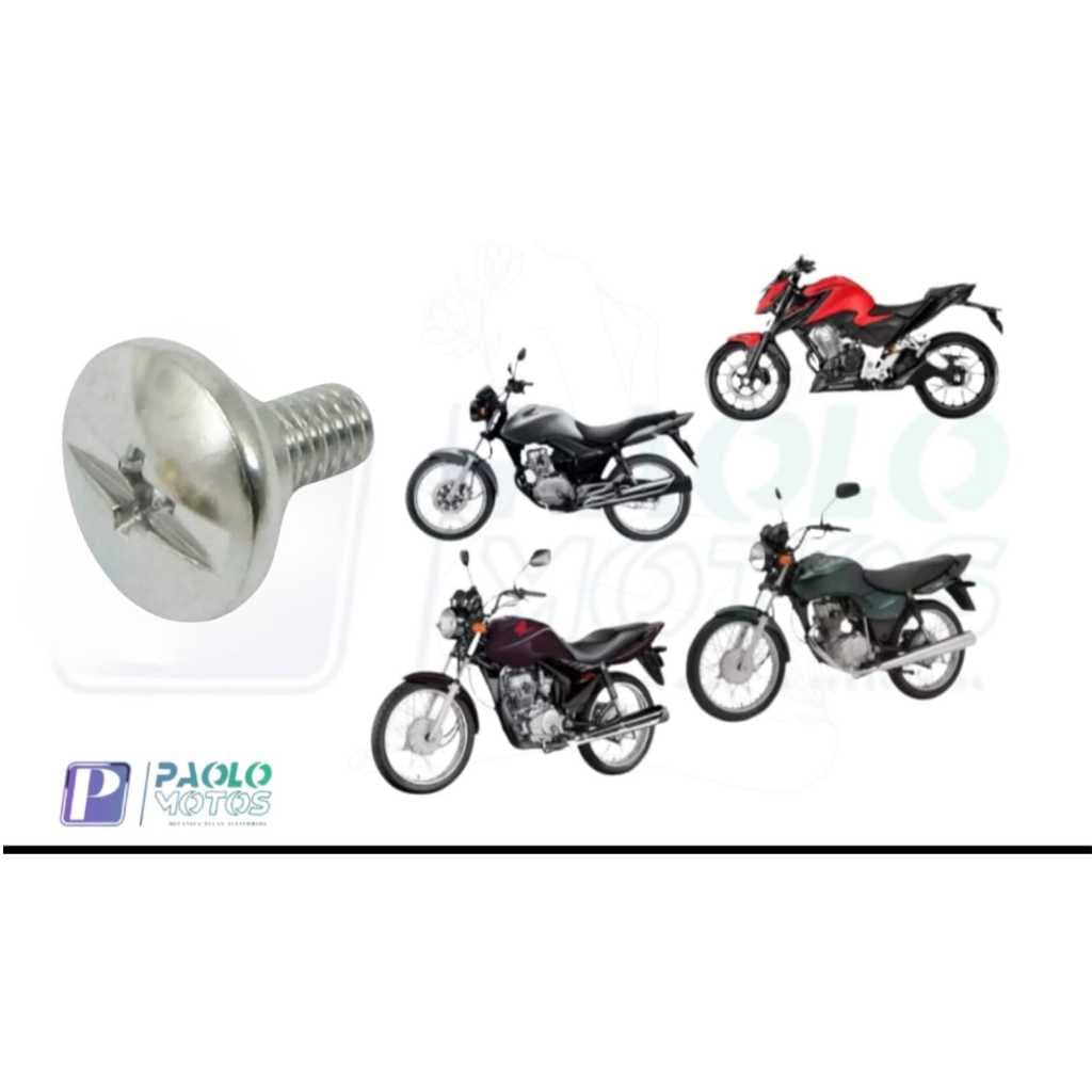 Parafuso Tampa Lateral Direita Titan 125 Fan 125 Fan Titan 150 2009 Em Diante Marca: Trilha