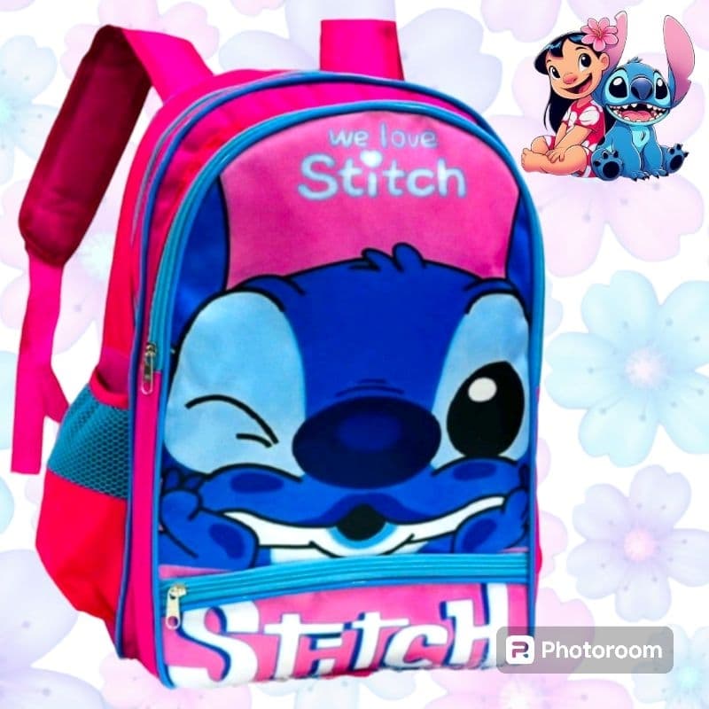 mochila infantil escolar menina de personagens escolar3