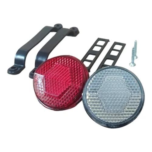 REFLETOR REDONDO BIKE OLHO DE GATO DIANT/TRAS