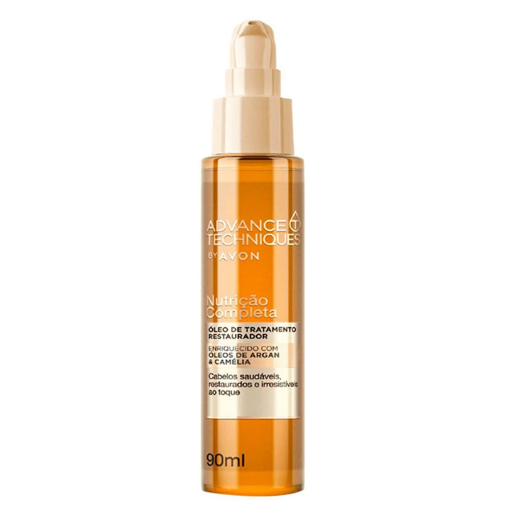 Óleo de Tratamento Restaurador Advance Techniques Avon: Argan e Camélia