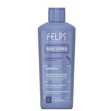Shampoo Reparação Total Sou Loira Felps Professional 250ml