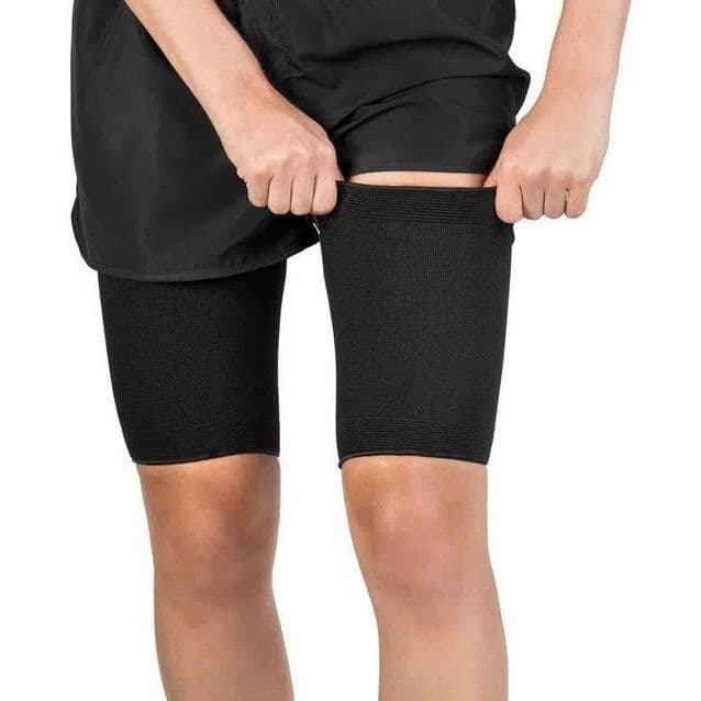 Protetor de compressão para Coxa/ Duas peças/ Proteção esportiva para coxa/ Coxão elástico unissex