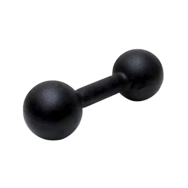Halter Bola Pintado Para Musculação de Ferro Fundido 5kg
