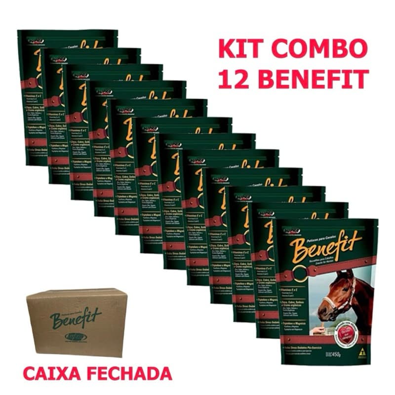 Benefit Petisco de Cavalo 450g 12 Unid - ENVIO IMEDIATO
