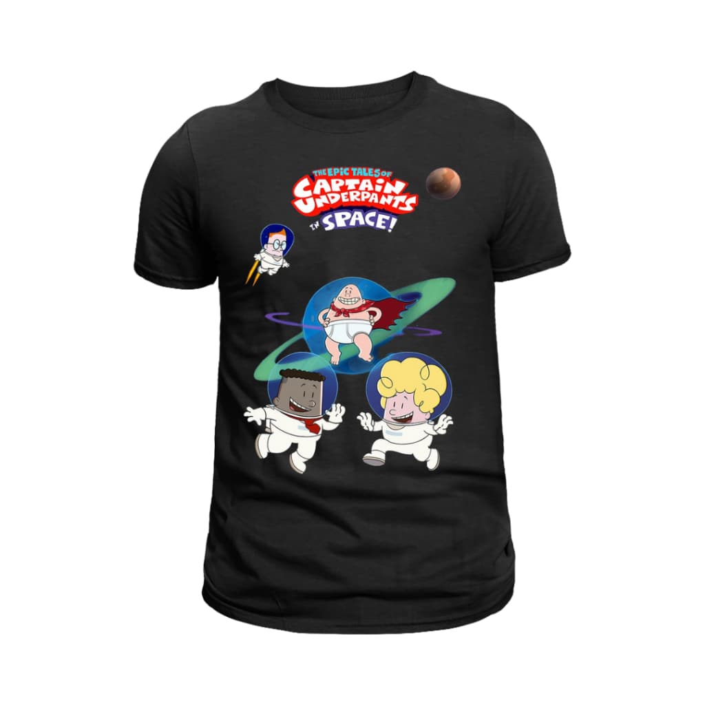 Camiseta-Camisa Capitão Cueca T-shirt Blusa unissex 100% Algodão Envio imediato