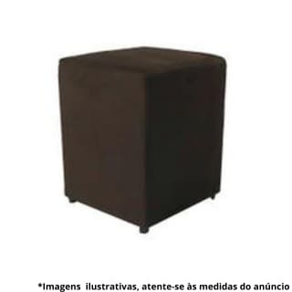 Pufe Puffs Tamanhos Pequeno e Médio Tecido Sued cores Diversas