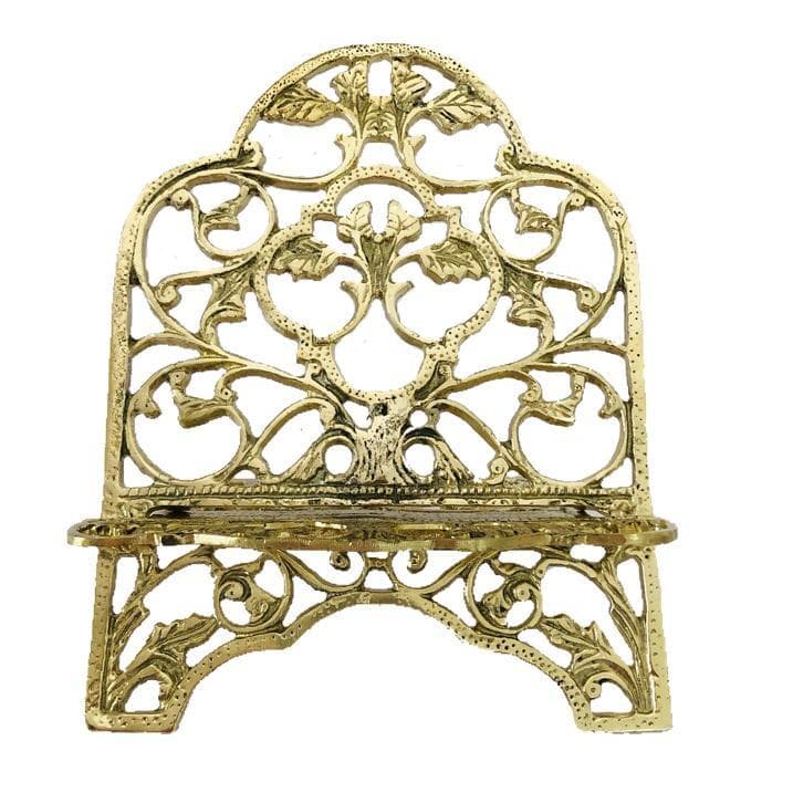 Porta Bíblia Bronze Livro Sagrado Religião Decoração Médio