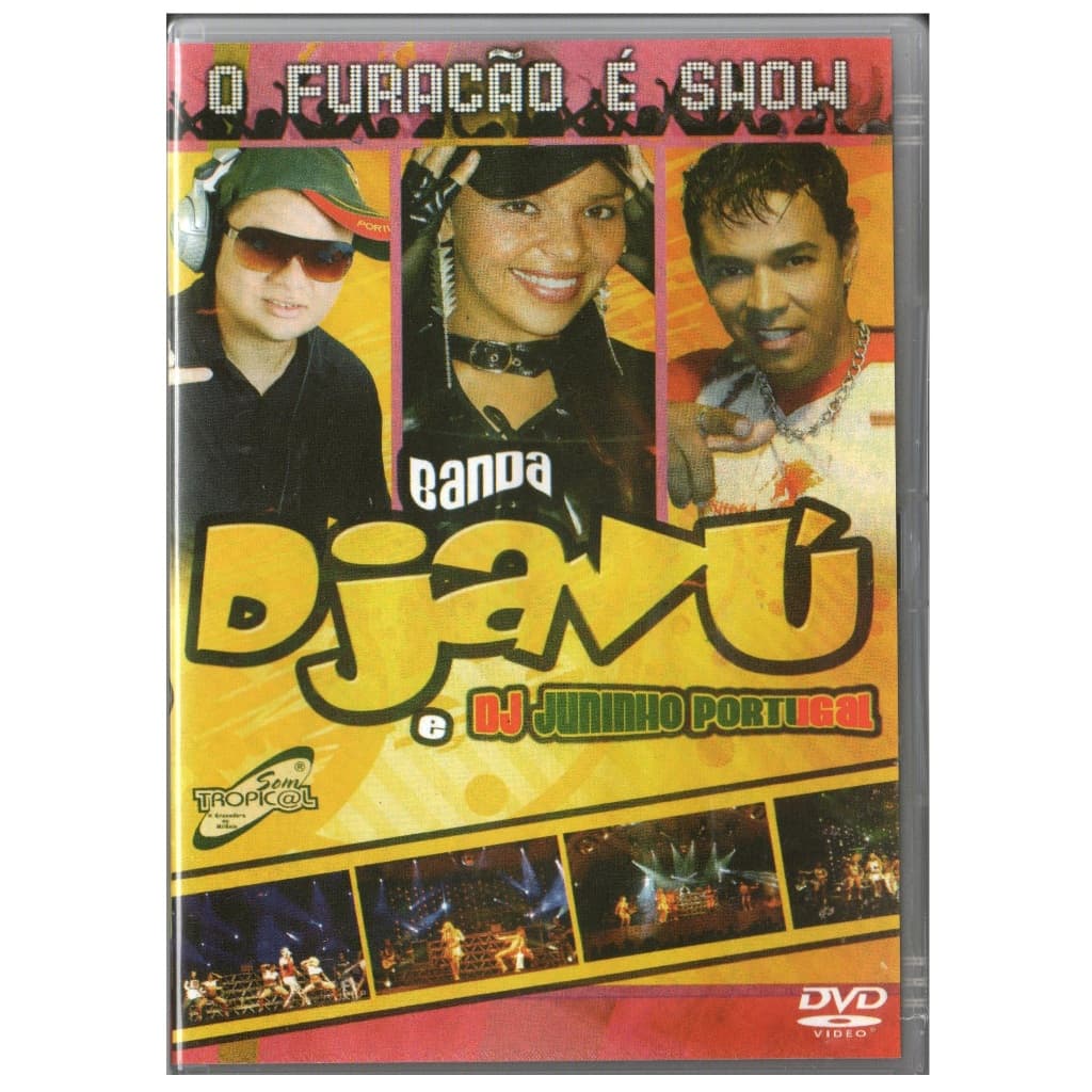 Dvd Banda Djavú E Dj Juninho Portugal