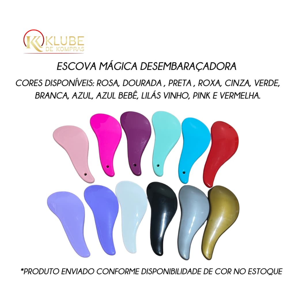 Escova Mágica Desembaraçadora