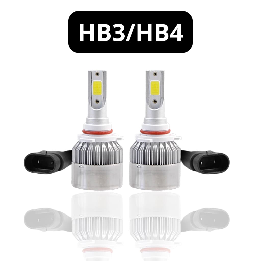 HB4 9006 Lâmpada Led Carro/ultra led  6000k 9600 Lumens Super LED Branca Xenon 12A24