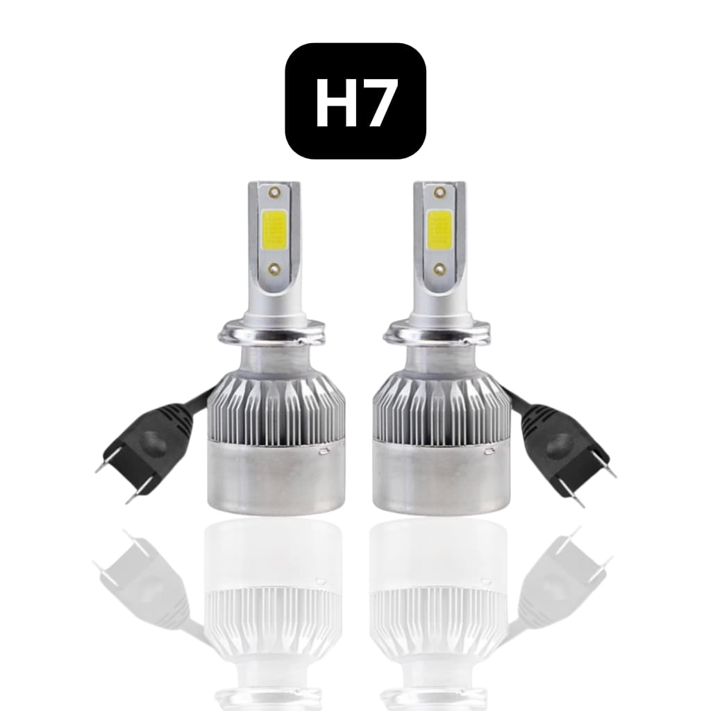 H7 Lâmpada Led Super Led/ Ultra led Carro 6000k 9600 Lumens Branca Xenon 12A24 Palio G5 2012 2018