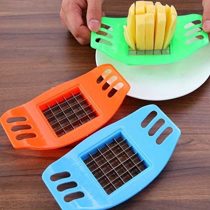 Cortador De Batata Fatiador Batata Frita Batata Palito de Aço Inoxidável