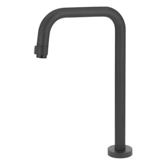 Torneira Lavatório Pratica Banheiro Cozinha Slim Tube Black Alta Square (Inox)