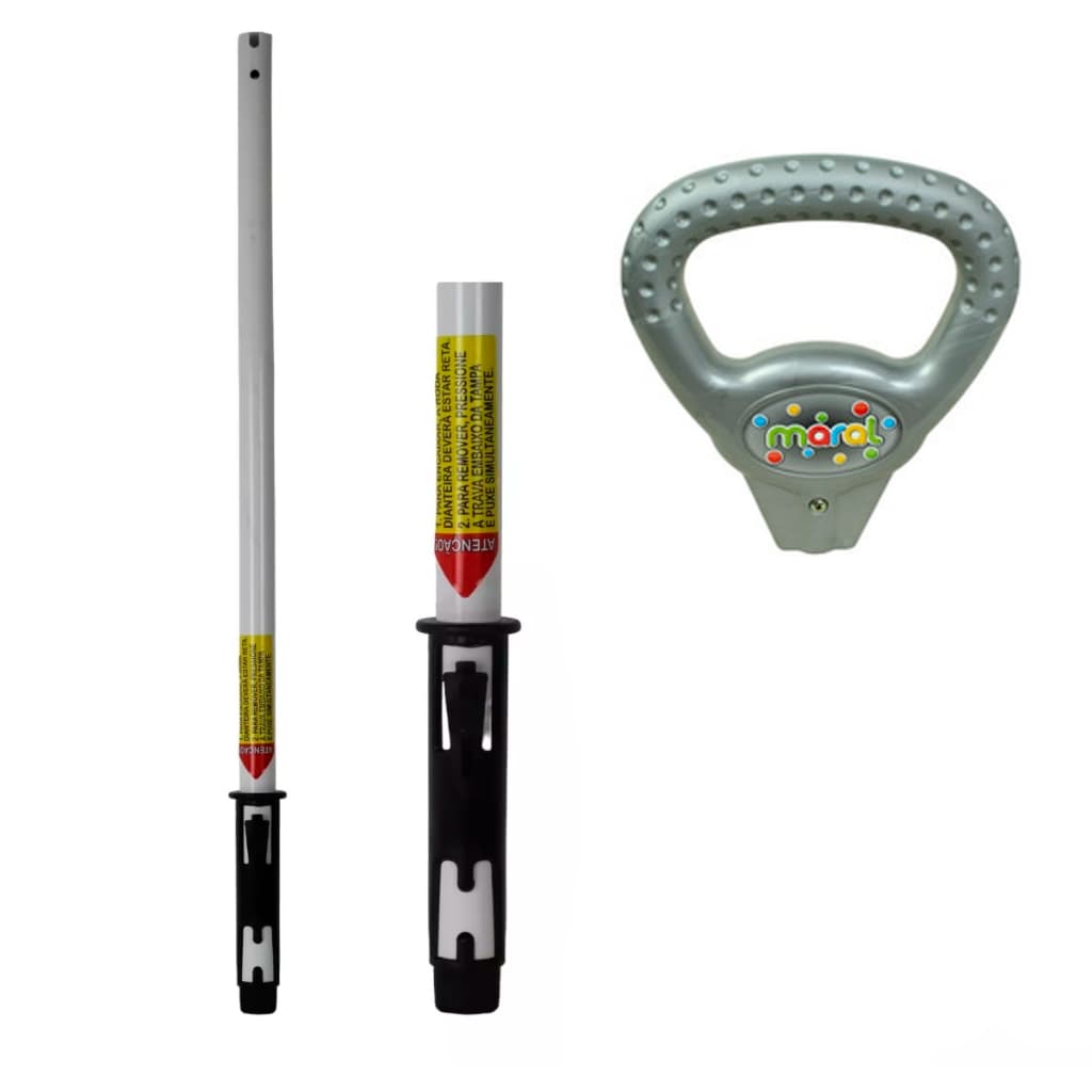 Haste Aste de empurrar Empurrador Completo Para Quadriciclo ou Triciclo Maral Original