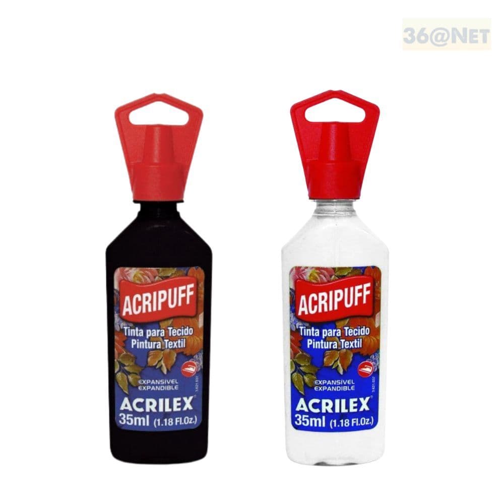 TINTA DE TECIDO EXPANSIVA ACRIPUFF RELEVO 3D ACRILEX 35ML