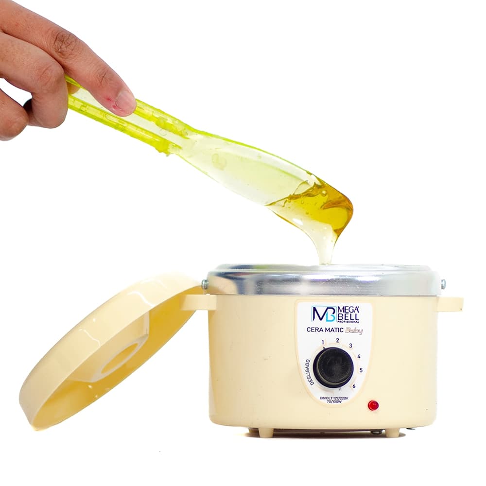 Aquecedor de Cera Termocera 150g - Bivolt Sem Refil Bege - Mega Bell (7217 MB)