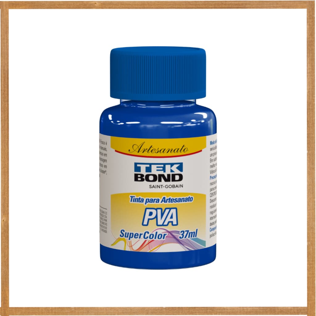 Tinta para Artesanato Pva Azul Royal 37ml