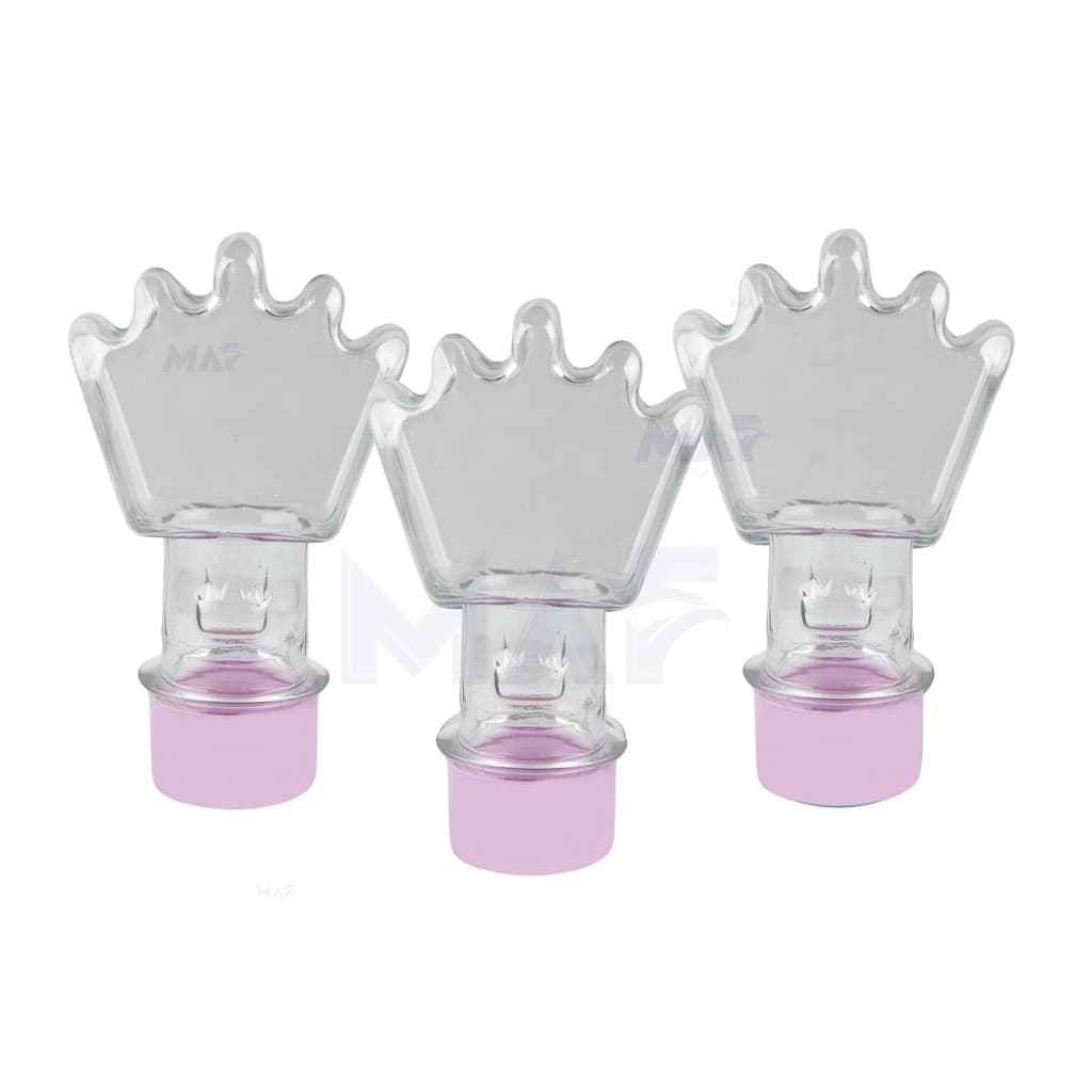 20 Tubete Coroa Principe Princesa Luxo Festa Reinado Festa Realeza Lembrancinha Kit