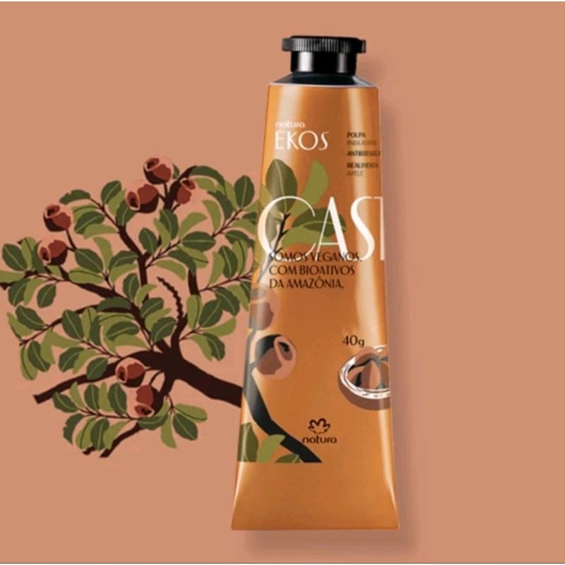 creme para as mãos Ekos Castanha
