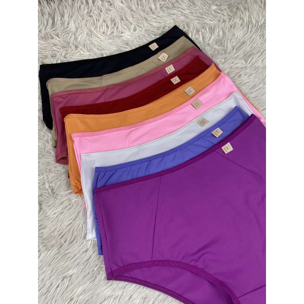 Kit Calcinha Cintura Alta Calçola Tangão Senhora Feminina Gestante Pós Parto Segura Barriga